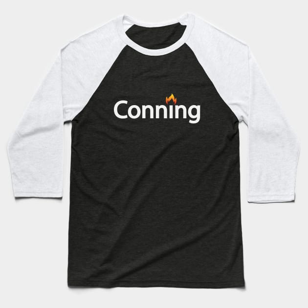 Conning being conning Baseball T-Shirt by DinaShalash